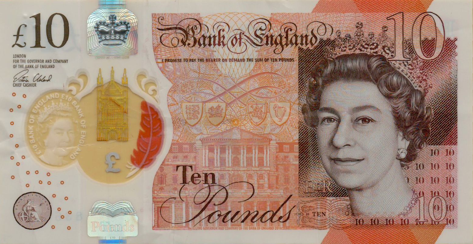 Great Britain 10 2016 VF P-395